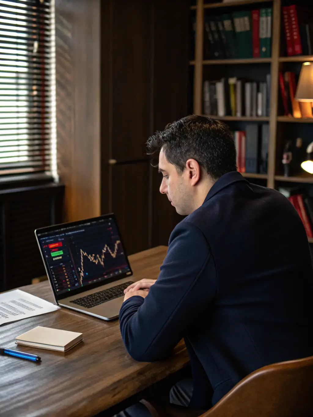 A certified public accountant (CPA) analyzing financial statements and providing strategic financial advice to a business owner.